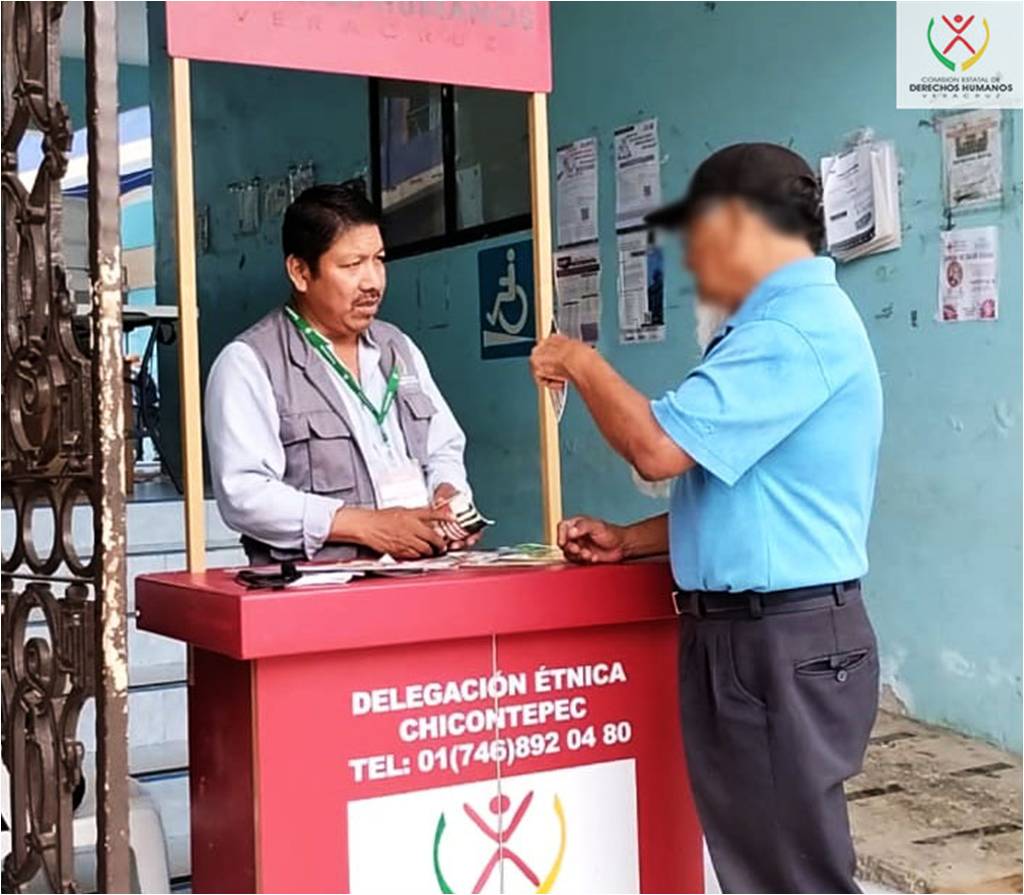 Mdulo CEDHV visit Tantoyuca